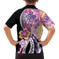 Aloha Vintage Hibiscus Lei Seamless Pattern Hawaiian Shirt - Polynesian Pride