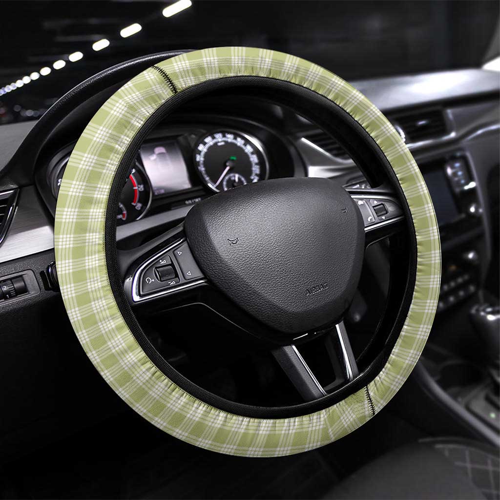 Aloha Vintage Palaka Floral Hawaiian Quilt Steering Wheel Cover Omaomao Motif - Polynesian Pride