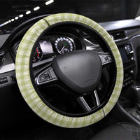 Aloha Vintage Palaka Floral Hawaiian Quilt Steering Wheel Cover Omaomao Motif - Polynesian Pride