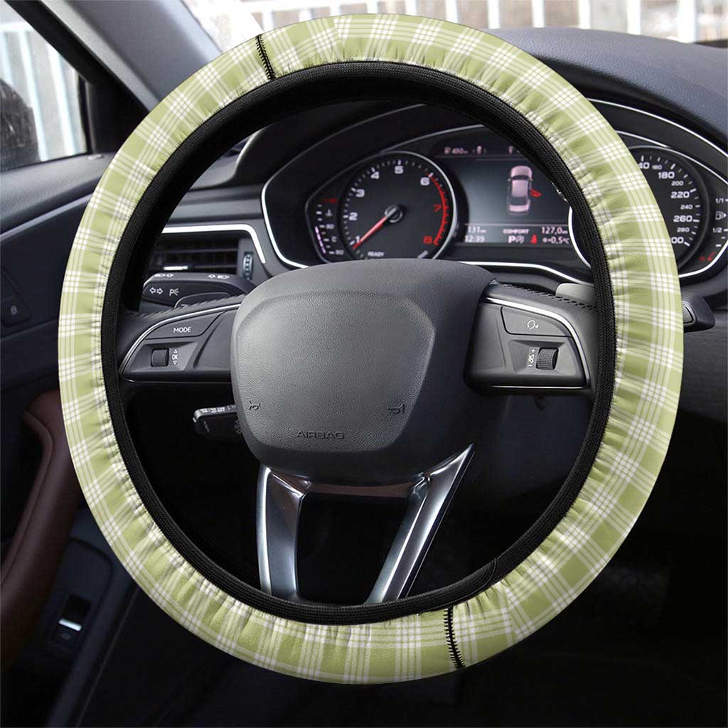 Aloha Vintage Palaka Floral Hawaiian Quilt Steering Wheel Cover Omaomao Motif - Polynesian Pride