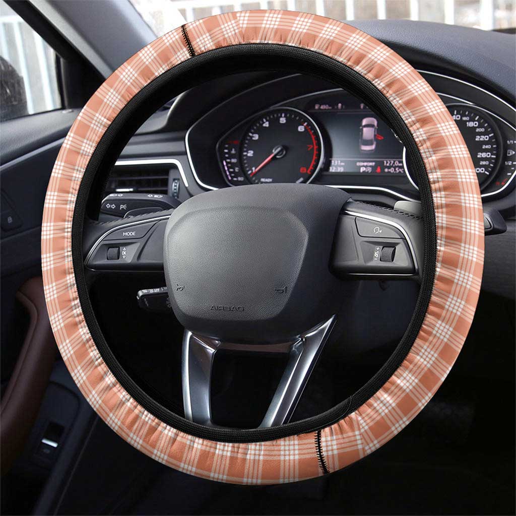 Aloha Vintage Palaka Floral Hawaiian Quilt Steering Wheel Cover Ulaula Motif - Polynesian Pride