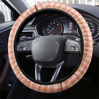 Aloha Vintage Palaka Floral Hawaiian Quilt Steering Wheel Cover Ulaula Motif - Polynesian Pride