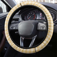 Aloha Vintage Palaka Floral Hawaiian Quilt Steering Wheel Cover Melemele Motif - Polynesian Pride