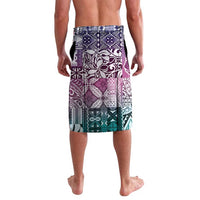 Aloha Vintage Plumeria Hawaiian Tapa Pattern Lavalava Gradient Hawaiian Tapa Pattern - Polynesian Pride
