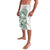 Polynesian Manta Ray Lavalava Green Floral Turtle Tattoo - Polynesian Pride