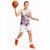 Polynesian Manta Ray Basketball Jersey Pink Floral Turtle Tattoo - Polynesian Pride