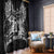 Custom New Zealand Rugby Window Curtain Black Haka Dance With NZ Champions History LT9 With Hooks Black - Polynesian Pride