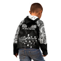 NZ Rugby Kid Hoodie Kapa Opango Maori Haka With Years of The All Black Champions LT9 - Polynesian Pride