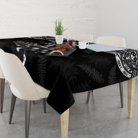 NZ Rugby Tablecloth Kapa Opango Maori Haka With Years of The All Black Champions LT9 - Polynesian Pride