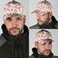 Beige Paniolo Palaka Hawaiian Cowgirl Christmas Classic Cap - Polynesian Pride