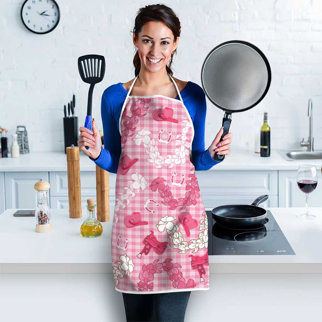 Paniolo Palaka Hawaiian Cowgirl Apron - Polynesian Pride