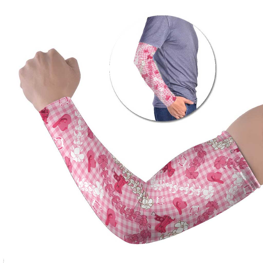 Paniolo Palaka Hawaiian Cowgirl Arm Sleeves - Polynesian Pride