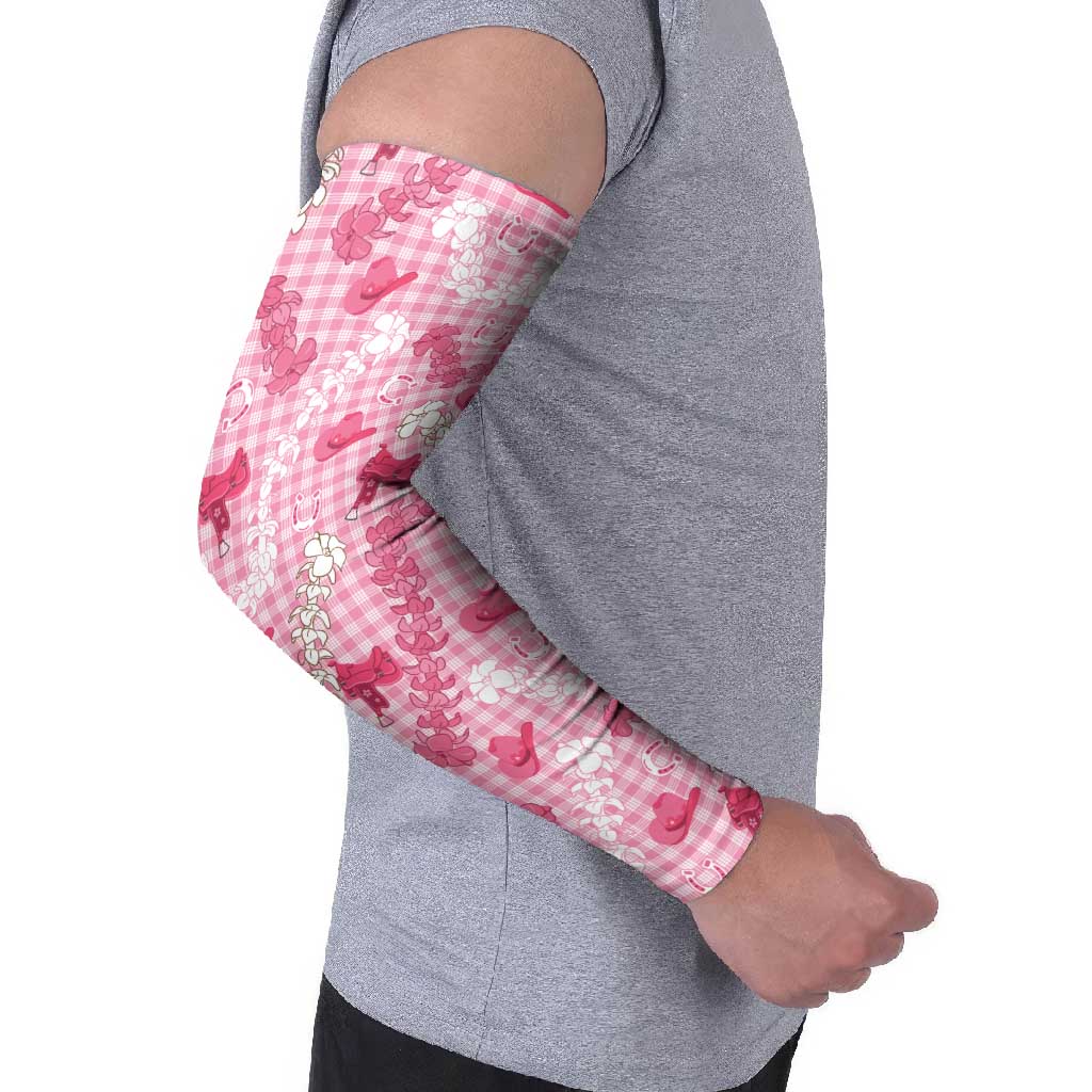 Paniolo Palaka Hawaiian Cowgirl Arm Sleeves LT9 - Polynesian Pride