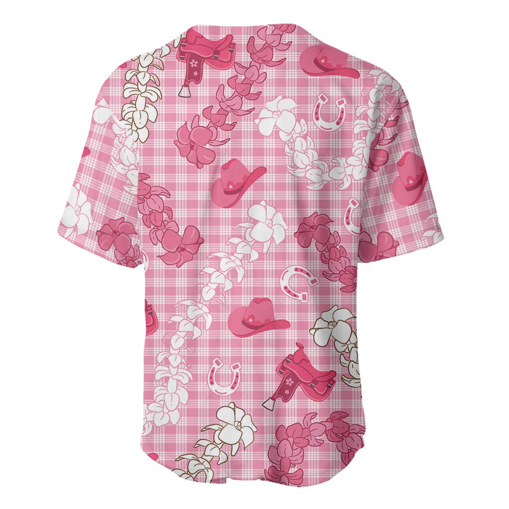 Paniolo Palaka Hawaiian Cowgirl Baseball Jersey - Polynesian Pride