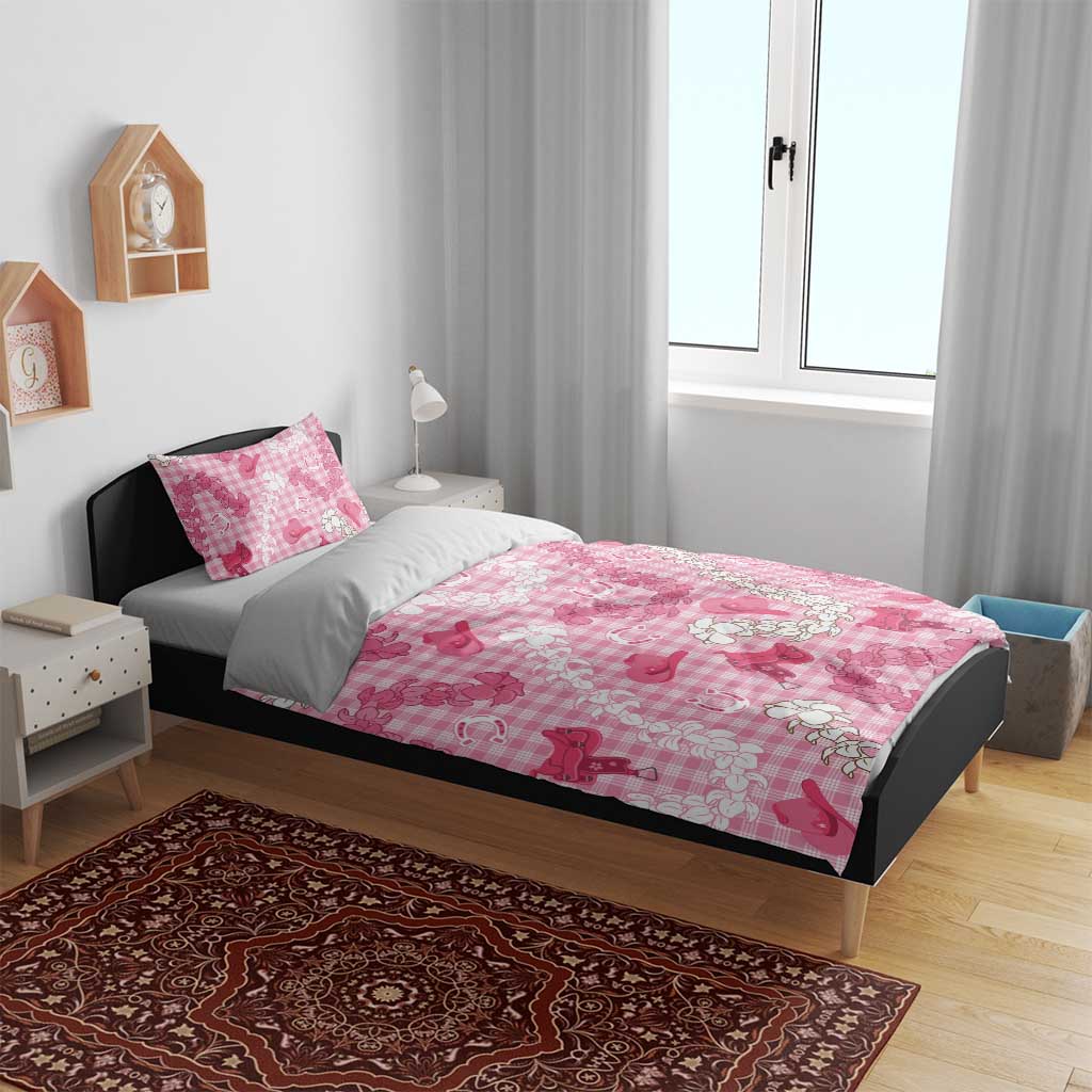 Paniolo Palaka Hawaiian Cowgirl Bedding Set - Polynesian Pride
