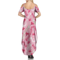 Paniolo Palaka Hawaiian Cowgirl Family Matching Summer Maxi Dress and Hawaiian Shirt LT9 - Polynesian Pride