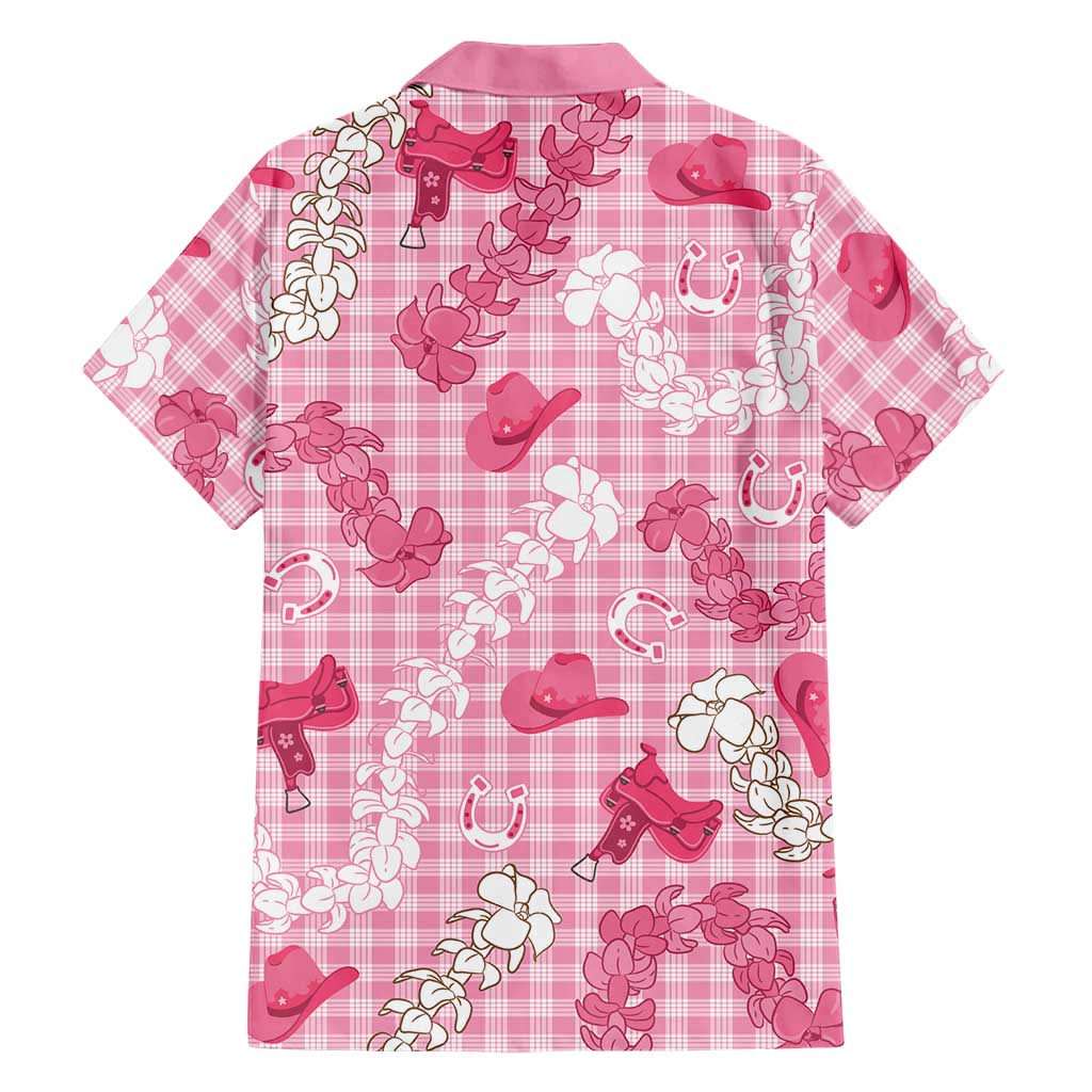 Paniolo Palaka Hawaiian Cowgirl Family Matching Tank Maxi Dress and Hawaiian Shirt LT9 - Polynesian Pride