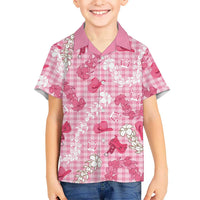 Paniolo Palaka Hawaiian Cowgirl Hawaiian Shirt - Polynesian Pride