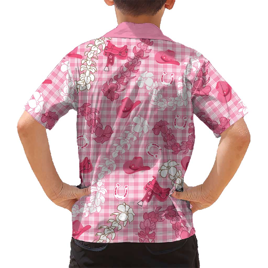 Paniolo Palaka Hawaiian Cowgirl Hawaiian Shirt - Polynesian Pride