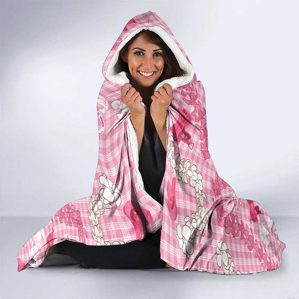 Paniolo Palaka Hawaiian Cowgirl Hooded Blanket - Polynesian Pride