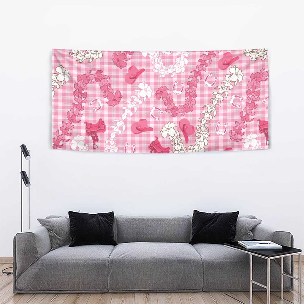 Paniolo Palaka Hawaiian Cowgirl Tapestry LT9 - Polynesian Pride