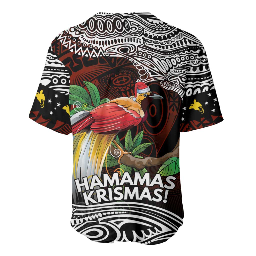 Papua New Guinea Christmas Baseball Jersey - Polynesian Pride