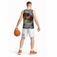 Papua New Guinea Christmas Basketball Jersey - Polynesian Pride