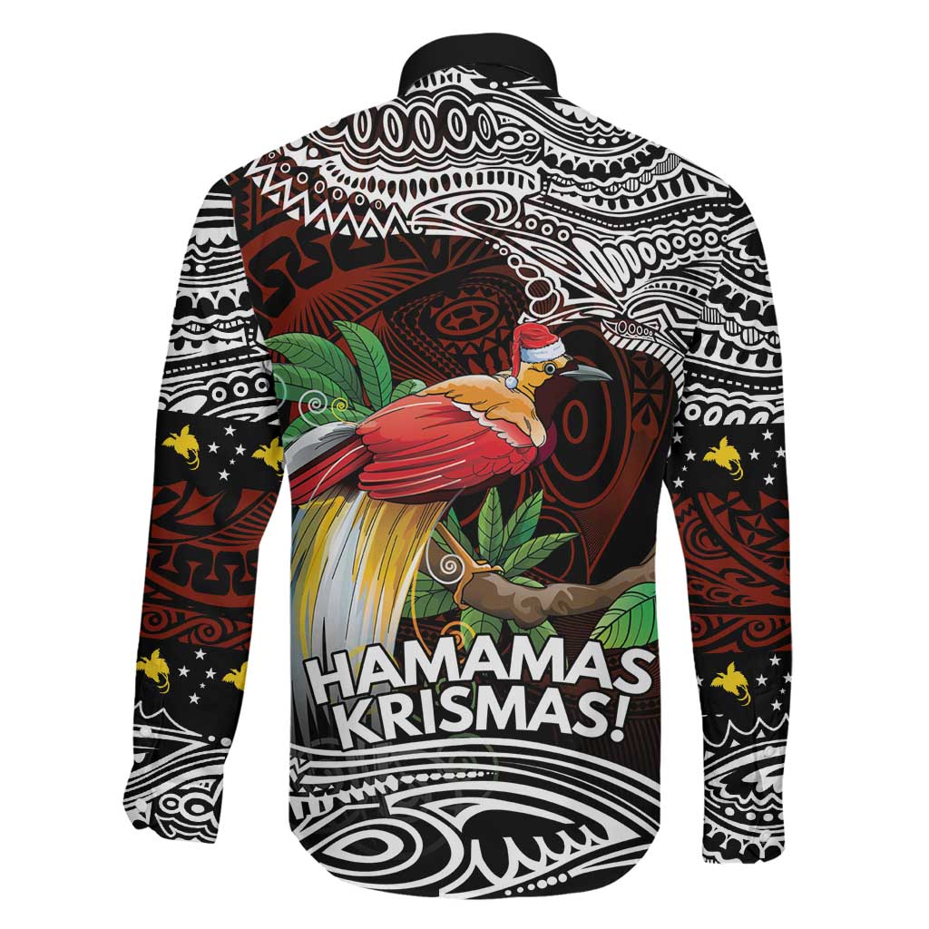 Papua New Guinea Christmas Family Matching Mermaid Dress and Hawaiian Shirt LT9 - Polynesian Pride