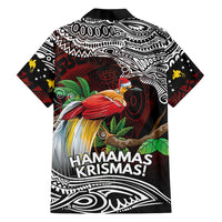 Papua New Guinea Christmas Family Matching Off Shoulder Maxi Dress and Hawaiian Shirt - Polynesian Pride