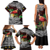 Papua New Guinea Christmas Family Matching Tank Maxi Dress and Hawaiian Shirt LT9 - Polynesian Pride