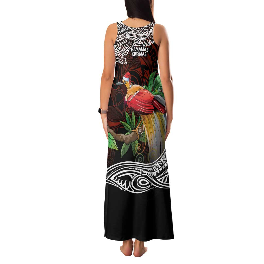 Papua New Guinea Christmas Family Matching Tank Maxi Dress and Hawaiian Shirt LT9 - Polynesian Pride