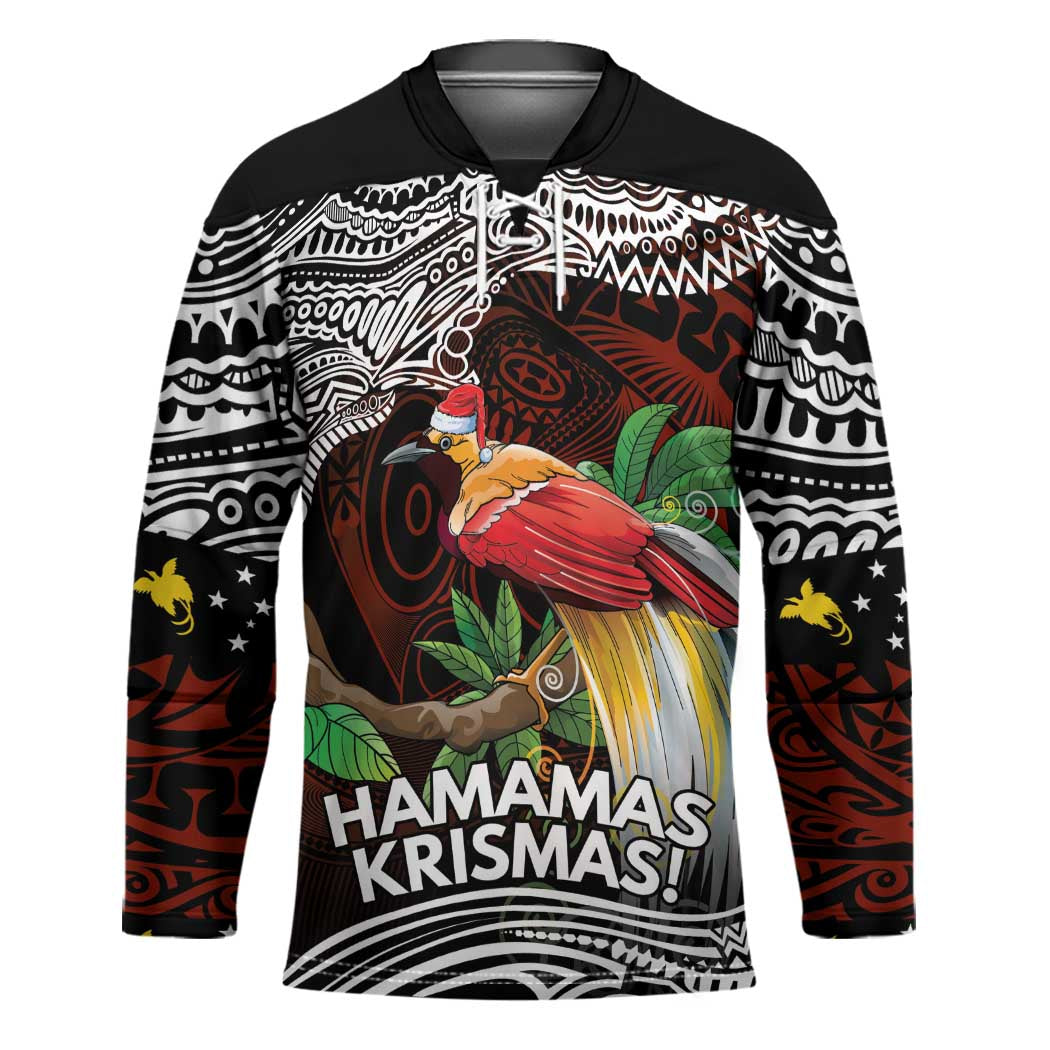 Papua New Guinea Christmas Hockey Jersey - Polynesian Pride
