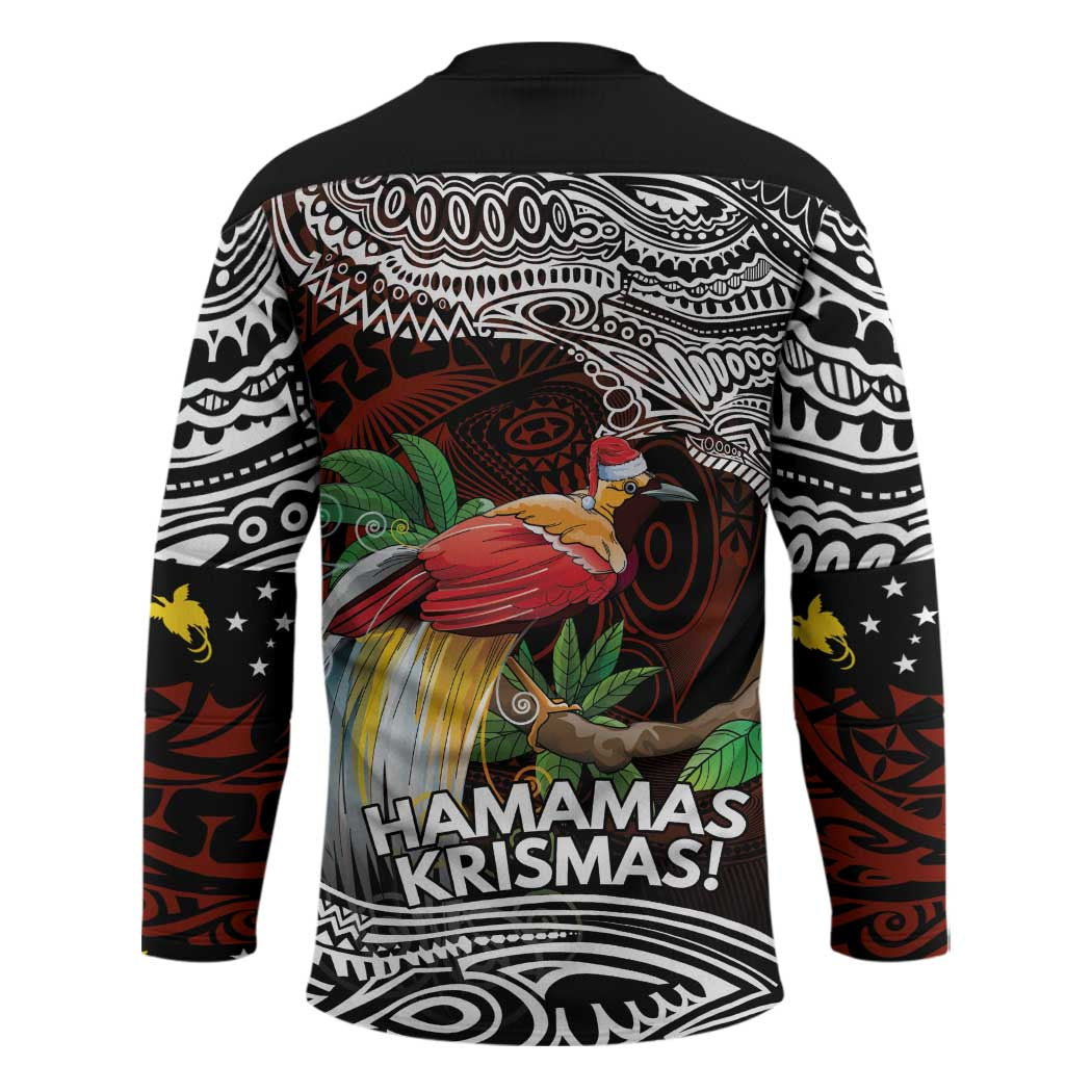 Papua New Guinea Christmas Hockey Jersey - Polynesian Pride