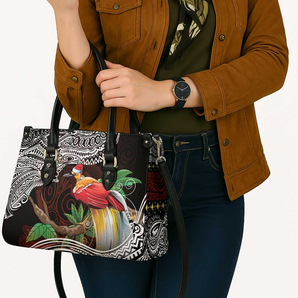 Papua New Guinea Christmas Leather Bag - Polynesian Pride
