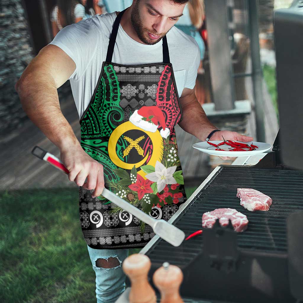 Vanuatu Pig's Tusk Meri Krismas! Apron Vanuatuan Ancient Art Spirit - Polynesian Pride