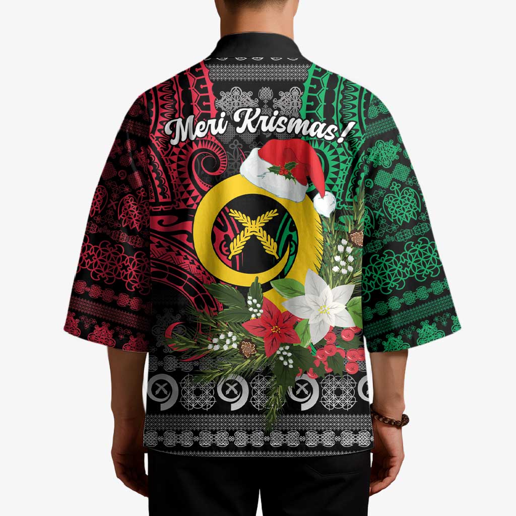 Vanuatu Pig's Tusk Meri Krismas! Kimono Vanuatuan Ancient Art Spirit LT9 - Polynesian Pride