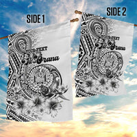 Ia Orana Tahiti Personalised Garden Flag French Polynesia Hook Tattoo Special White Color LT9