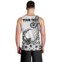 Ia Orana Tahiti Personalised Men Tank Top French Polynesia Hook Tattoo Special White Color LT9