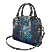 New Zealand Matariki Pohutukawa Shoulder Handbag Te Mauri te Ora LT9 - Polynesian Pride