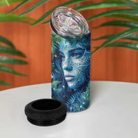 New Zealand Matariki Tupuanuku 4 in 1 Can Cooler Tumbler Te W o te Hauhake LT9 - Polynesian Pride