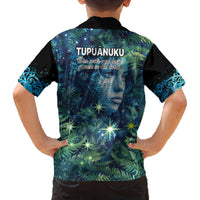 New Zealand Matariki Tupuanuku Family Matching Puletasi and Hawaiian Shirt Te W o te Hauhake LT9 - Polynesian Pride
