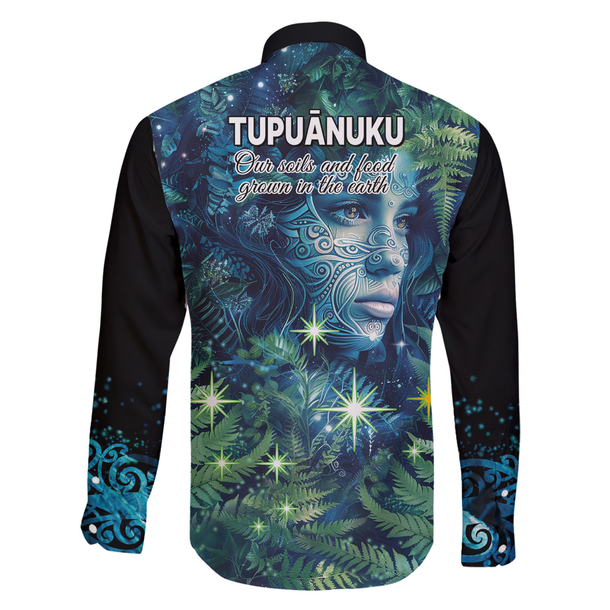 New Zealand Matariki Tupuanuku Family Matching Summer Maxi Dress and Hawaiian Shirt Te W o te Hauhake LT9 - Polynesian Pride