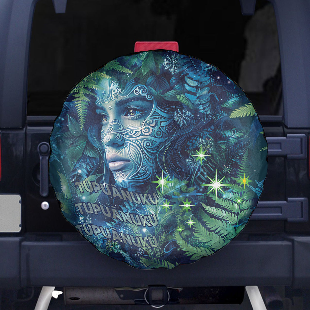 New Zealand Matariki Tupuanuku Spare Tire Cover Te Wā o te Hauhake