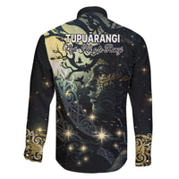 New Zealand Matariki Tupuarangi Family Matching Off Shoulder Short Dress and Hawaiian Shirt Ng Kai o te Rangi LT9 - Polynesian Pride