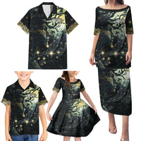 New Zealand Matariki Tupuarangi Family Matching Puletasi and Hawaiian Shirt Ng Kai o te Rangi LT9 - Polynesian Pride