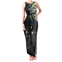 New Zealand Matariki Tupuarangi Family Matching Tank Maxi Dress and Hawaiian Shirt Ng Kai o te Rangi LT9 Mom's Dress Art - Polynesian Pride