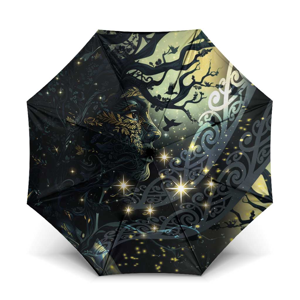 New Zealand Matariki Tupuarangi Umbrella Ng Kai o te Rangi - Polynesian Pride