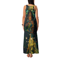 New Zealand Matariki Family Matching Tank Maxi Dress and Hawaiian Shirt Rongo Mori Wellbeing and Good Luck LT9 - Polynesian Pride