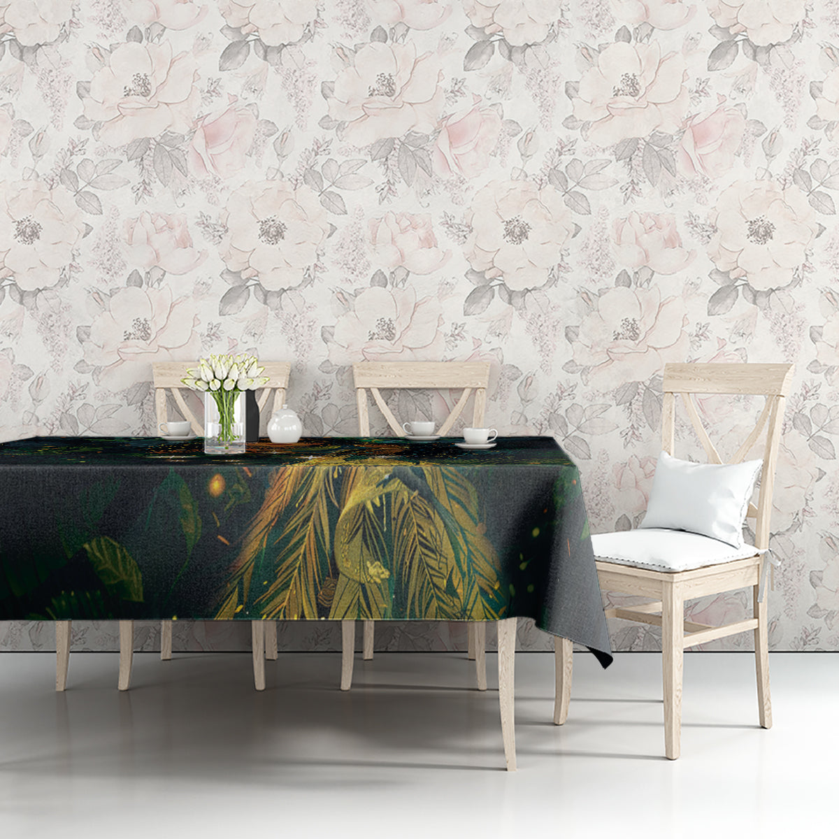 New Zealand Matariki Tablecloth Rongoā Māori Wellbeing and Good Luck