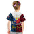 Personalised 125th Independence Anniversary Philippines Kid T Shirt Polynesian Pilipinas Flag Style - Black LT9 - Polynesian Pride